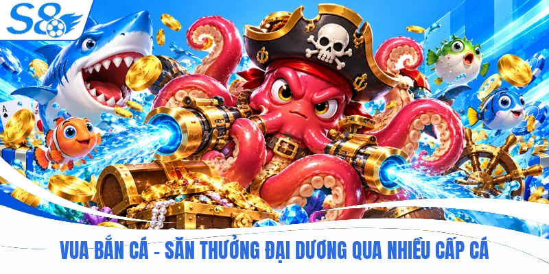 Vua Bắn Cá - Săn Thưởng Đại Dương Qua Nhiều Cấp Cá
